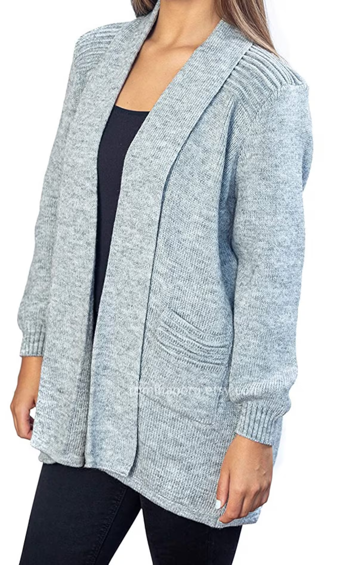 Damen-Cardigan aus Alpakawolle – warm, weich und dick