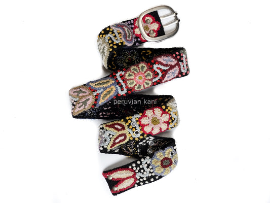 embroidered belt womens